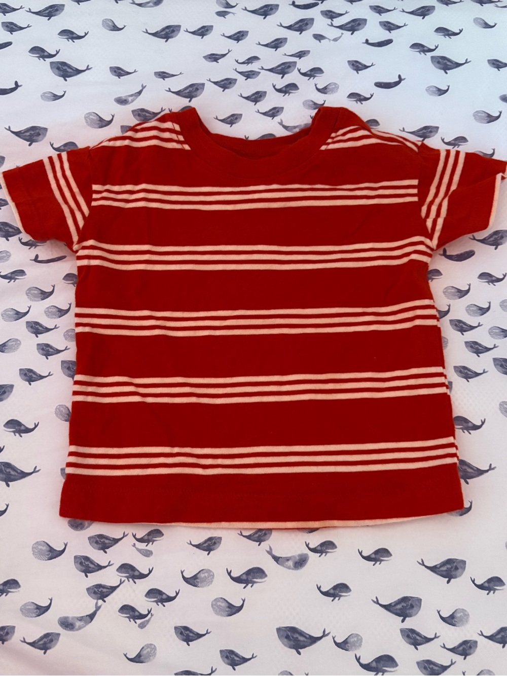 Hanna Andersson Striped Short-Sleeve Tee